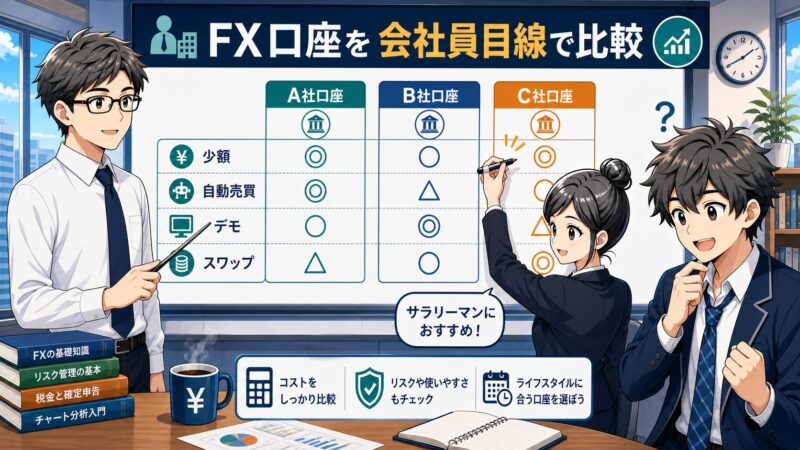 【松井証券FXはサラリーマン向き？】100円から始めるメリットと失敗しない使い方 